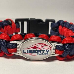 Liberty Flames NCAA Paracord Bracelet NEW